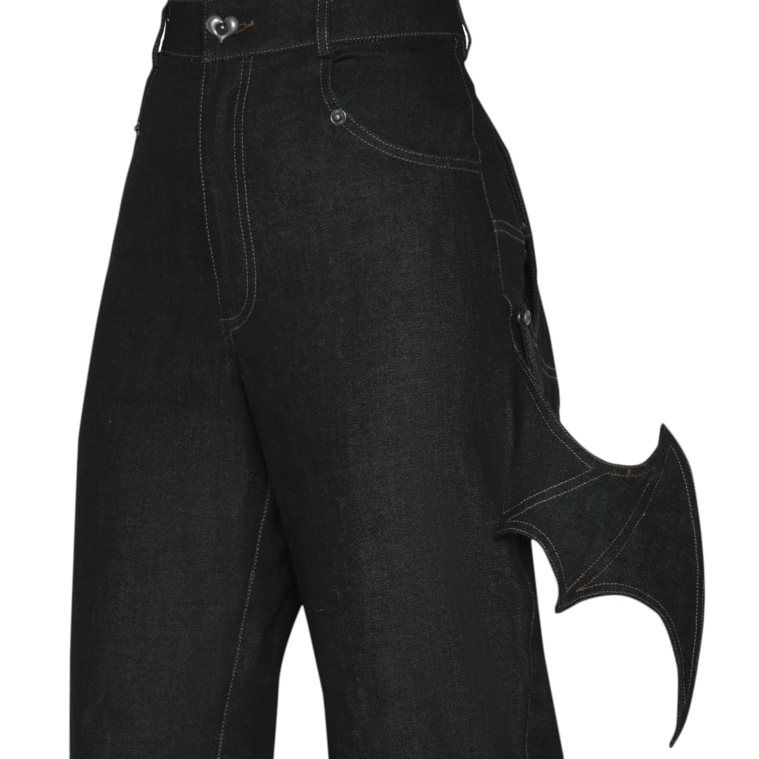 BAT WINGS JEANS - 5