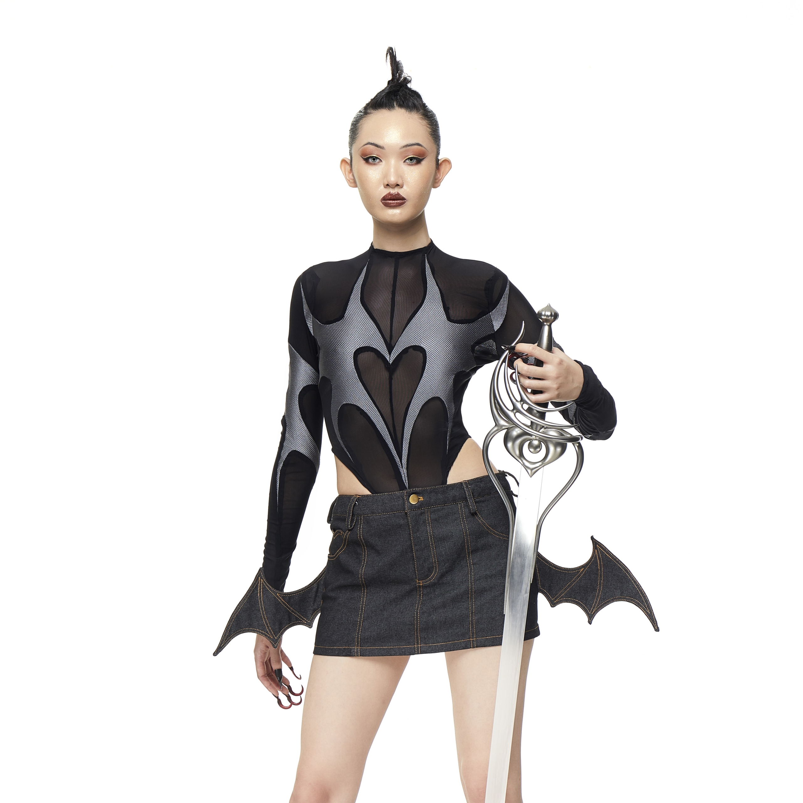 BAT WINGS SKIRT